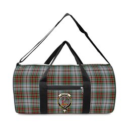 ScotsTee Shop Scottish MacBain Dress Crest Tartan Travel Bags