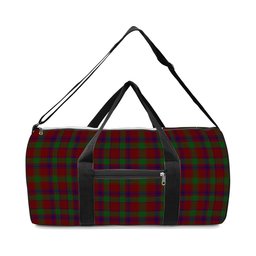 ScotsTee Shop Scottish MacDonald of Glengarry Full Dress Crest Tartan Travel Bags