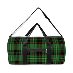 ScotsTee Shop Scottish MacAuley of Lewis Ancient Crest Tartan Travel Bags