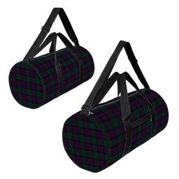 ScotsTee Shop Scottish MacArthur of Milton Hunting Crest Tartan Travel Bags