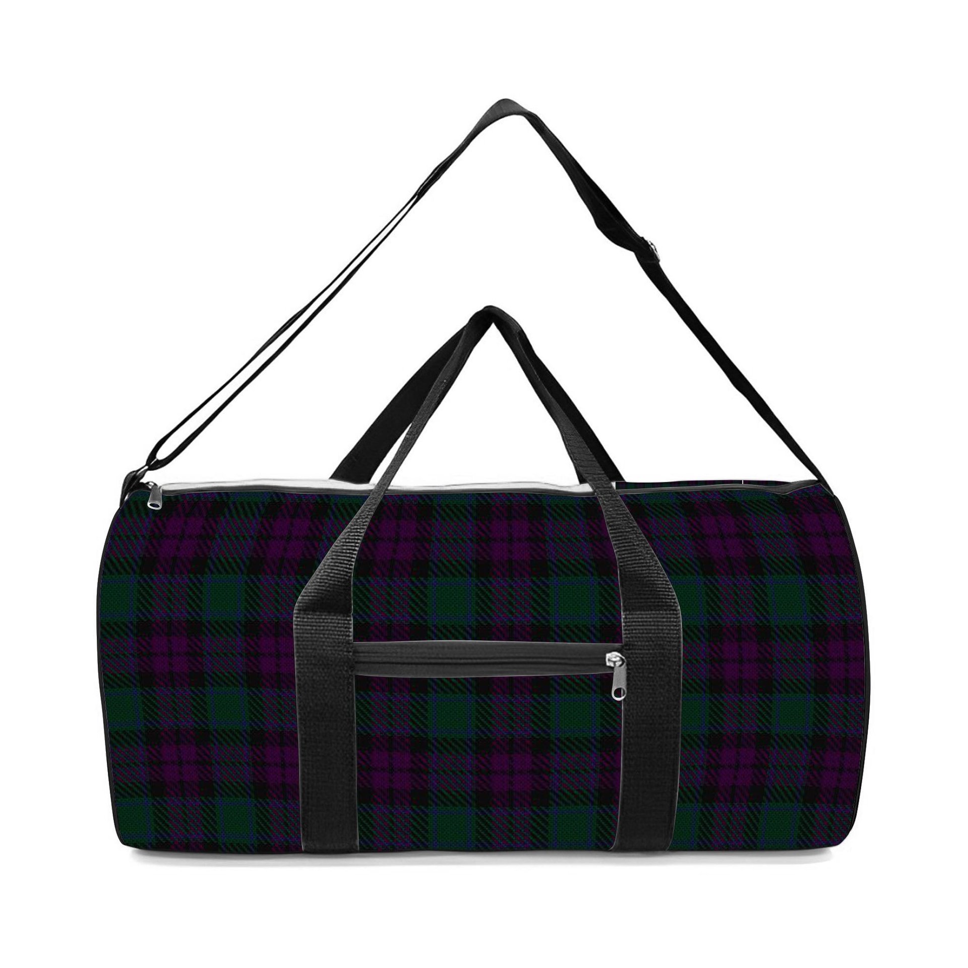 ScotsTee Shop Scottish MacArthur of Milton Hunting Crest Tartan Travel Bags
