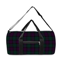 ScotsTee Shop Scottish MacArthur of Milton Hunting Crest Tartan Travel Bags
