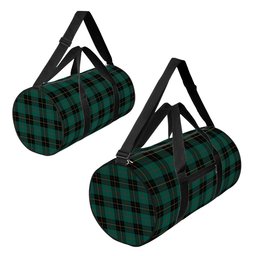 ScotsTee Shop Scottish MacArthur-Fox Hunting Modern Crest Tartan Travel Bags