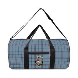 ScotsTee Shop Scottish MacDonald from Rawtenstall Crest Tartan Travel Bags