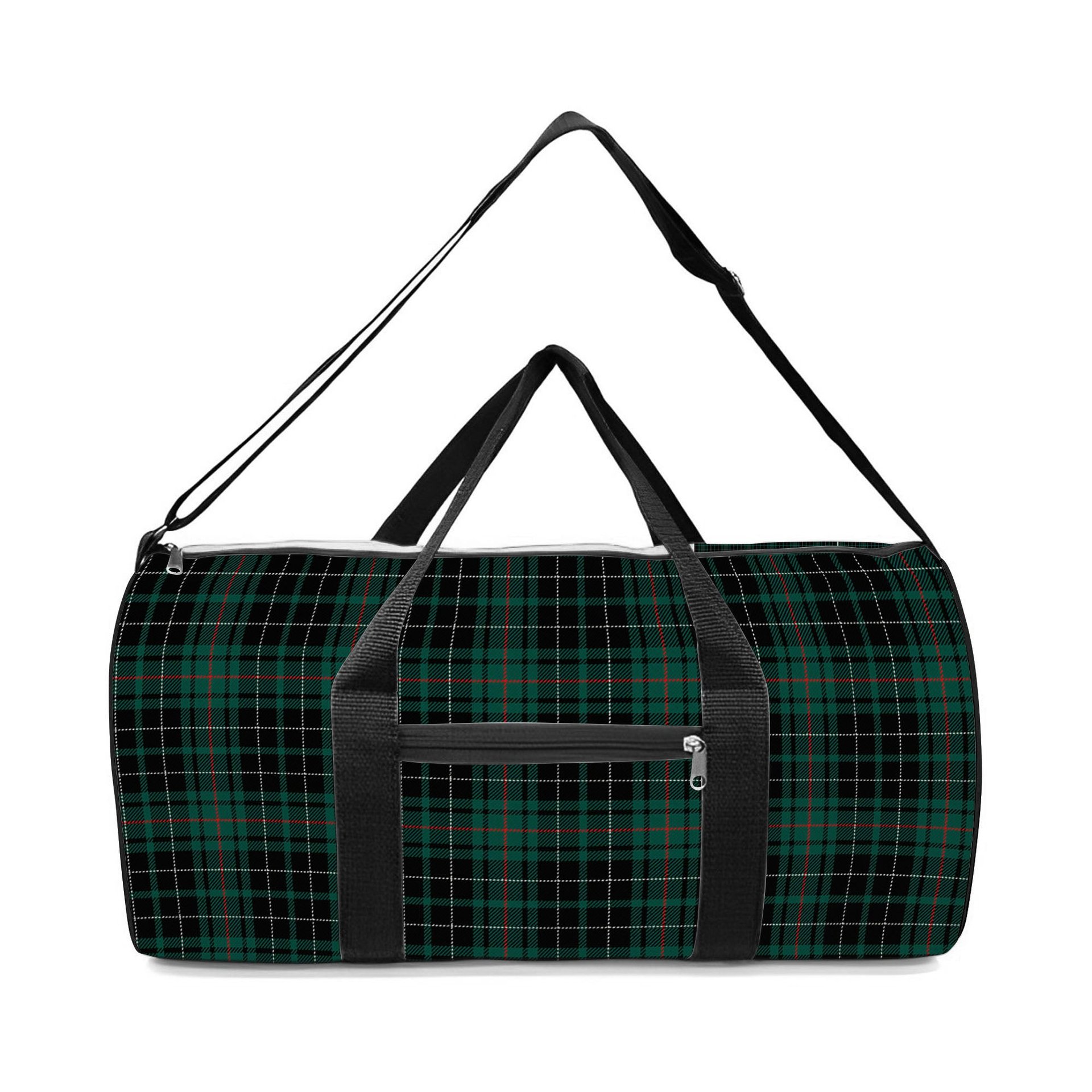 ScotsTee Shop Scottish MacAulay Hunting Modern Crest Tartan Travel Bags