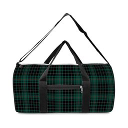 ScotsTee Shop Scottish MacAulay Hunting Modern Crest Tartan Travel Bags