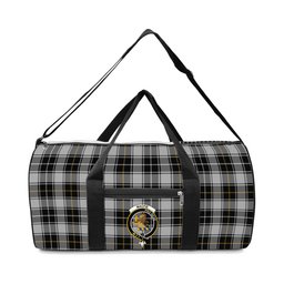 ScotsTee Shop Scottish MacFie of Colonsay Dress Crest Tartan Travel Bags