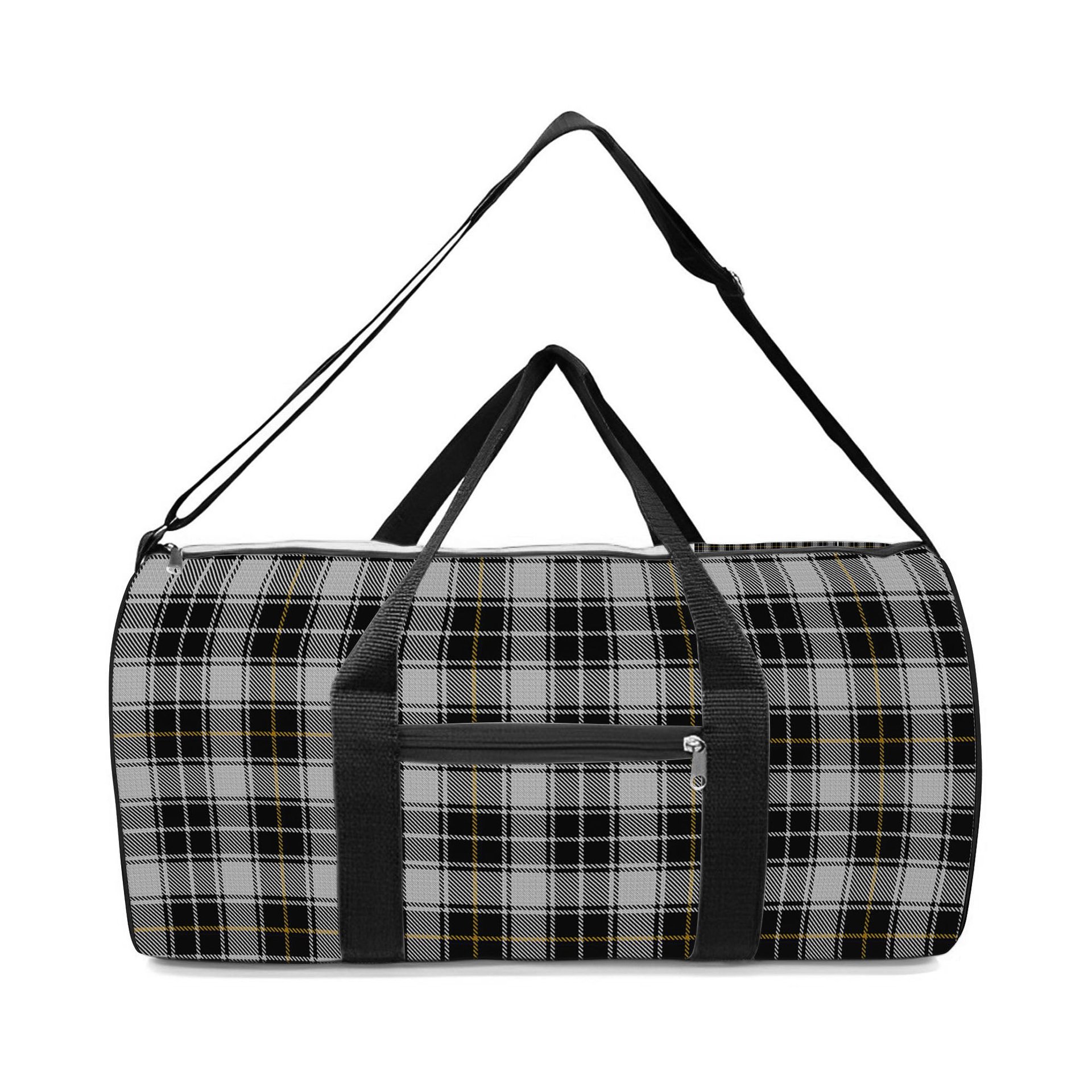 ScotsTee Shop Scottish MacFie of Colonsay Dress Crest Tartan Travel Bags
