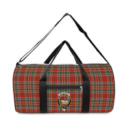 ScotsTee Shop Scottish MacDonald of Lochmaddy Ancient Crest Tartan Travel Bags