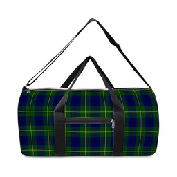 ScotsTee Shop Scottish Johnston of Caskieben Modern Crest Tartan Travel Bags