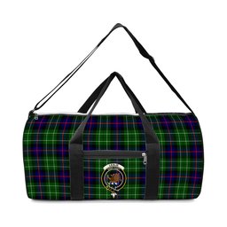 ScotsTee Shop Scottish Leslie Hunting SC Crest Tartan Travel Bags