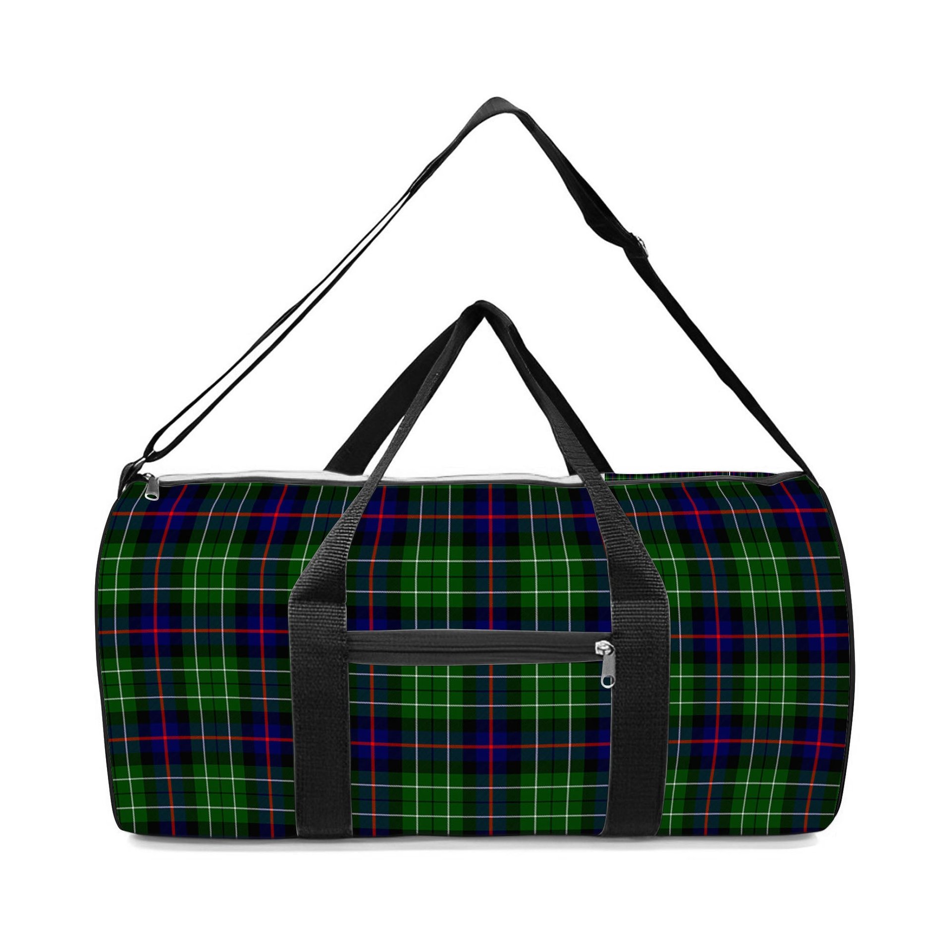 ScotsTee Shop Scottish Leslie Hunting SC Crest Tartan Travel Bags