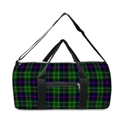 ScotsTee Shop Scottish Leslie Hunting SC Crest Tartan Travel Bags