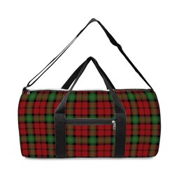 ScotsTee Shop Scottish Kerr Ancient Clan Crest Tartan Travel Bags