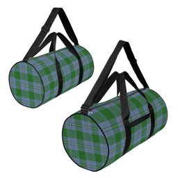ScotsTee Shop Scottish Irvine of Bonshaw Ancient Crest Tartan Travel Bags