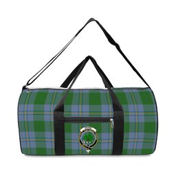 ScotsTee Shop Scottish Irvine of Bonshaw Ancient Crest Tartan Travel Bags
