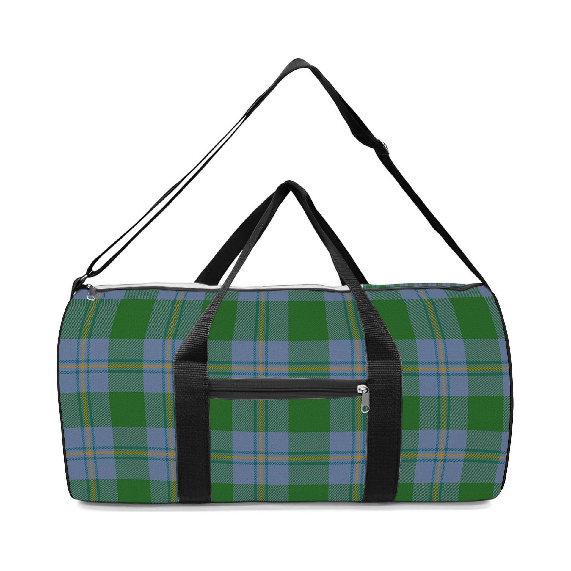 ScotsTee Shop Scottish Irvine of Bonshaw Ancient Crest Tartan Travel Bags