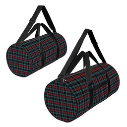 ScotsTee Shop Scottish Lindsay-McGee Ancient Clan Crest Tartan Travel Bags