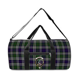ScotsTee Shop Scottish MacKinlay Dress Crest Tartan Travel Bags