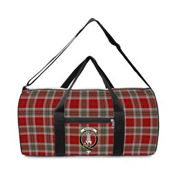 ScotsTee Shop Scottish MacLean of Duart Dress Red Crest Tartan Travel Bags
