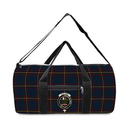 ScotsTee Shop Scottish MacLaine of Lochbuie Hunting Crest Tartan Travel Bags