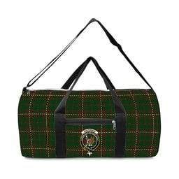 ScotsTee Shop Scottish MacKinnon Hunting 2 Crest Tartan Travel Bags