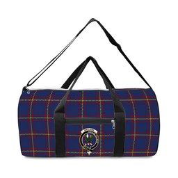 ScotsTee Shop Scottish MacLaine of Lochbuie Crest Tartan Travel Bags