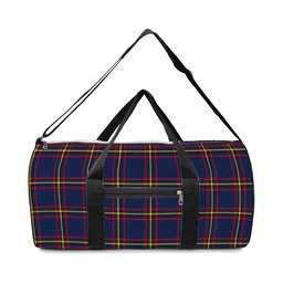 ScotsTee Shop Scottish MacLaine of Lochbuie Hunting Modern Crest Tartan Travel Bags