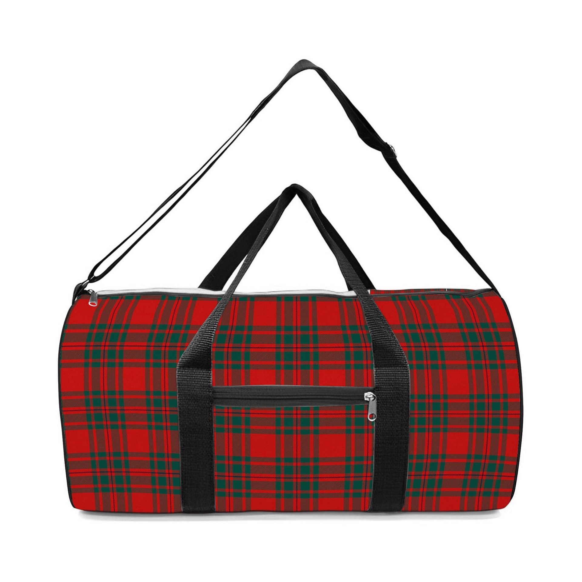 ScotsTee Shop Scottish MacKintosh Red Modern Crest Tartan Travel Bags