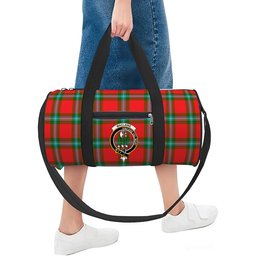 ScotsTee Shop Scottish MacLaine of Loch Buie Crest Tartan Travel Bags