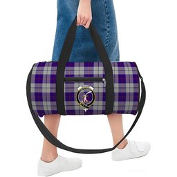 ScotsTee Shop Scottish MacRae Dress Purple 1 Crest Tartan Travel Bags