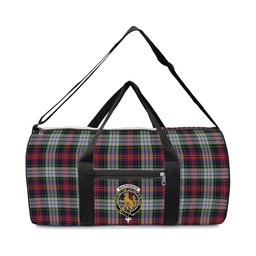 ScotsTee Shop Scottish MacPherson Dress 1 Crest Tartan Travel Bags