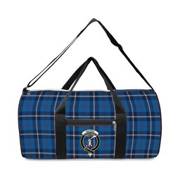 ScotsTee Shop Scottish MacRae of America Modern Crest Tartan Travel Bags