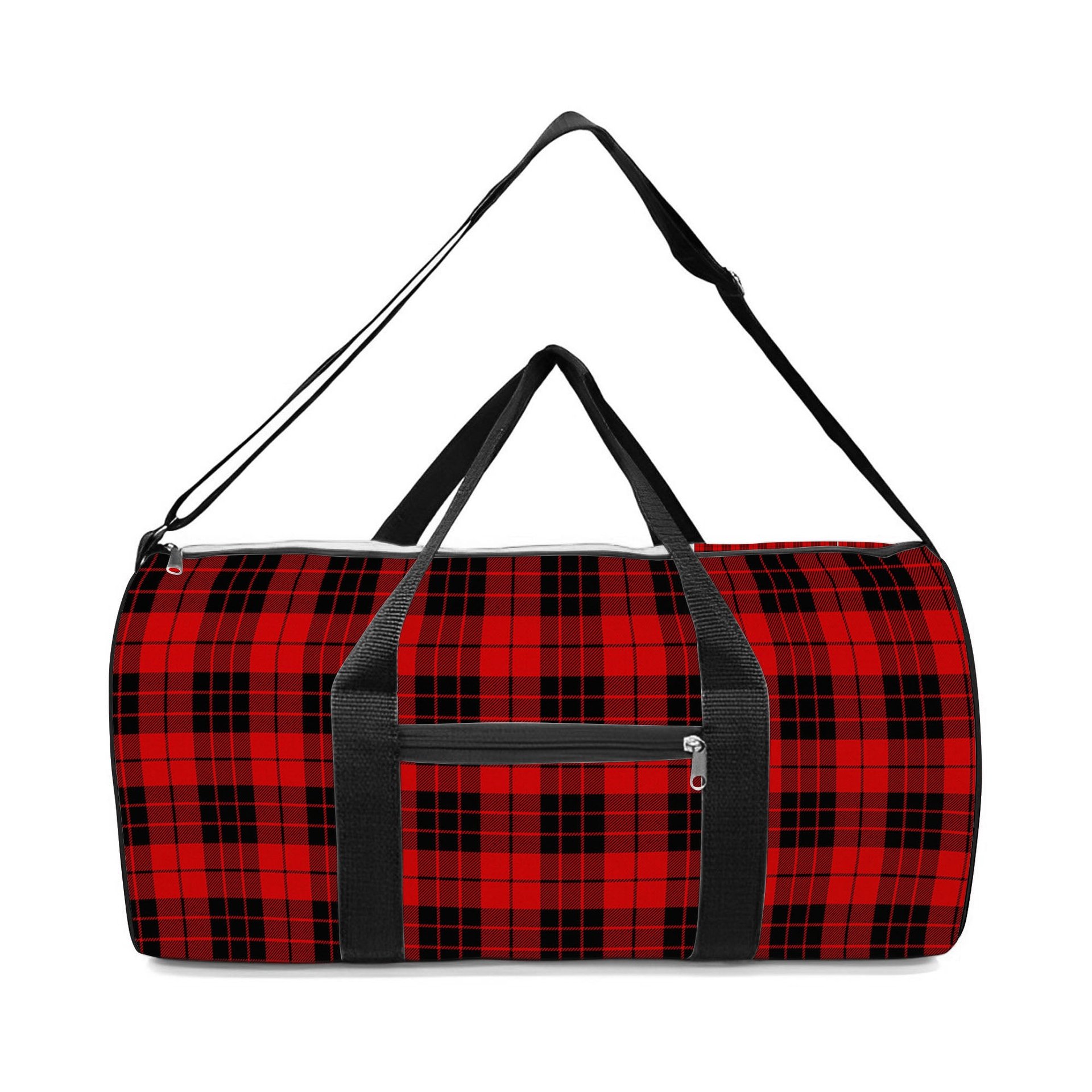 ScotsTee Shop Scottish MacLeod of Raasay Modern Crest Tartan Travel Bags