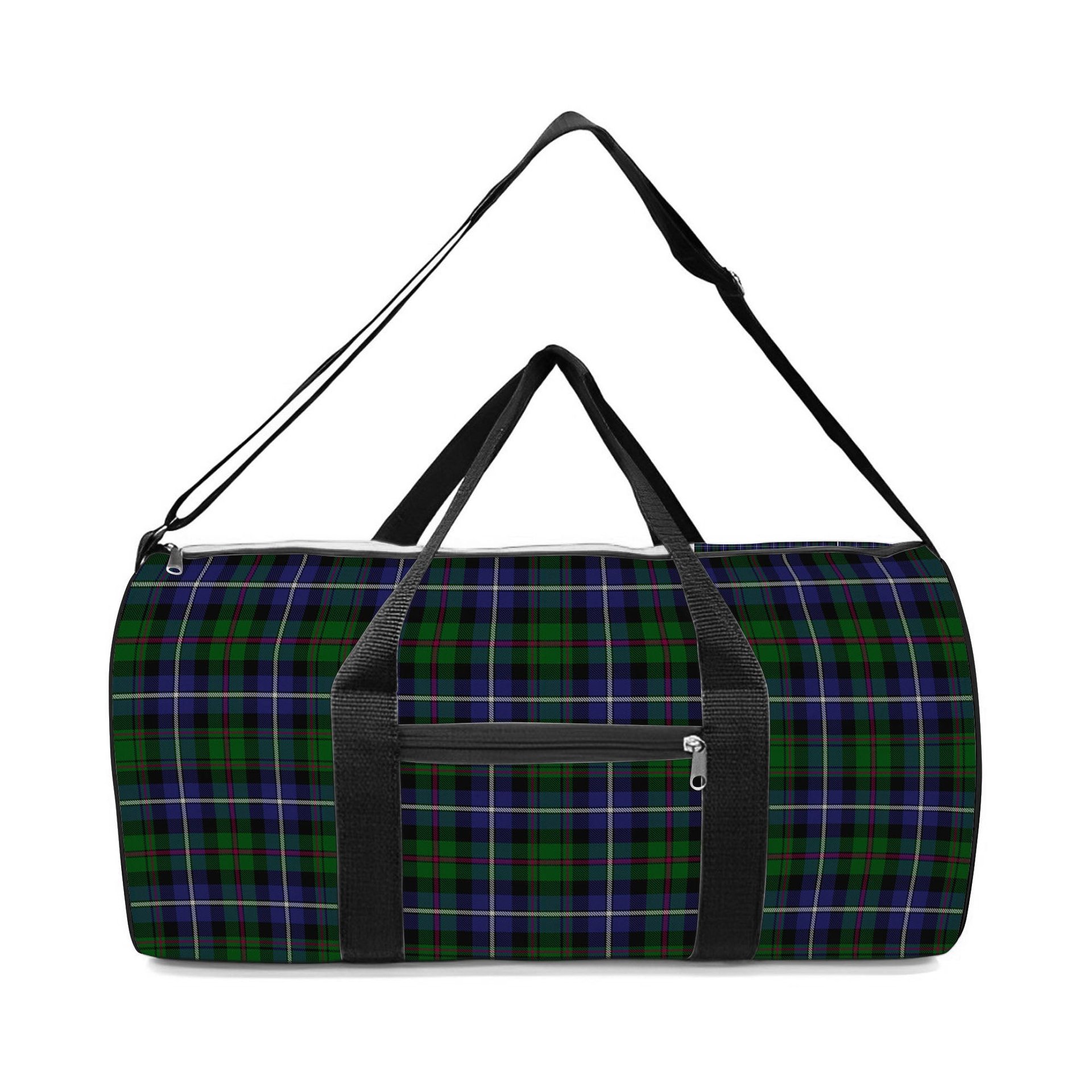 ScotsTee Shop Scottish MacRae Hunting Wilsons_ Crest Tartan Travel Bags