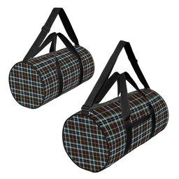 ScotsTee Shop Scottish MacThomas Hunting Modern Crest Tartan Travel Bags