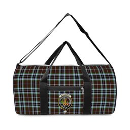 ScotsTee Shop Scottish MacThomas Hunting Modern Crest Tartan Travel Bags