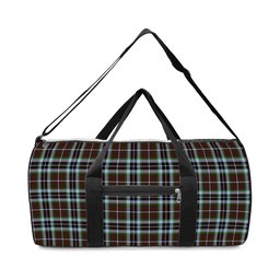 ScotsTee Shop Scottish MacThomas Hunting Modern Crest Tartan Travel Bags