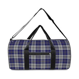 ScotsTee Shop Scottish MacPherson Dress Blue Crest Tartan Travel Bags