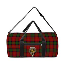 ScotsTee Shop Scottish MacPherson of Cluny Crest Tartan Travel Bags