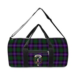 ScotsTee Shop Scottish MacRae Hunting 1 Crest Tartan Travel Bags