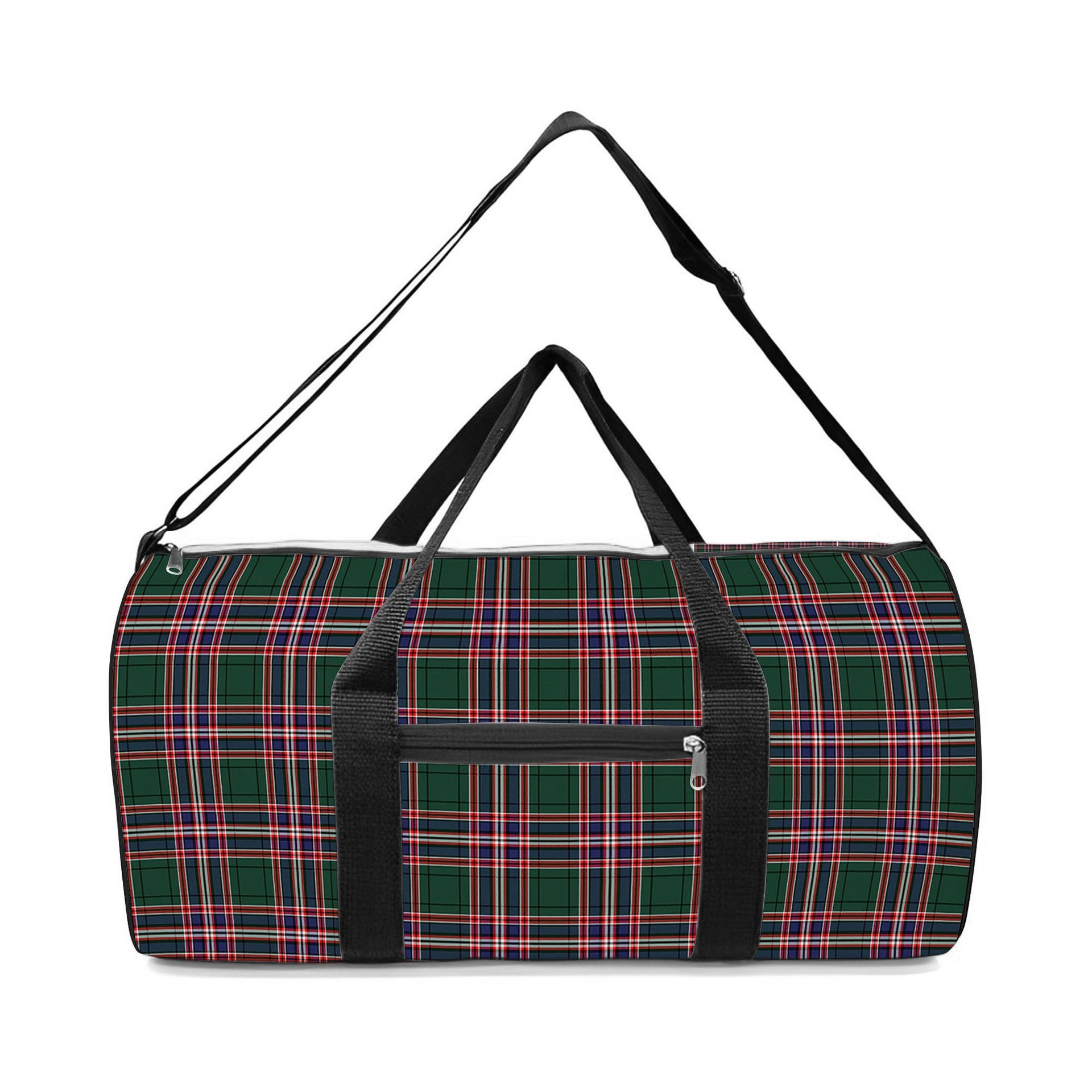 ScotsTee Shop Scottish McFarlane Hunting Modern Crest Tartan Travel Bags