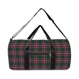 ScotsTee Shop Scottish McFarlane Hunting Modern Crest Tartan Travel Bags