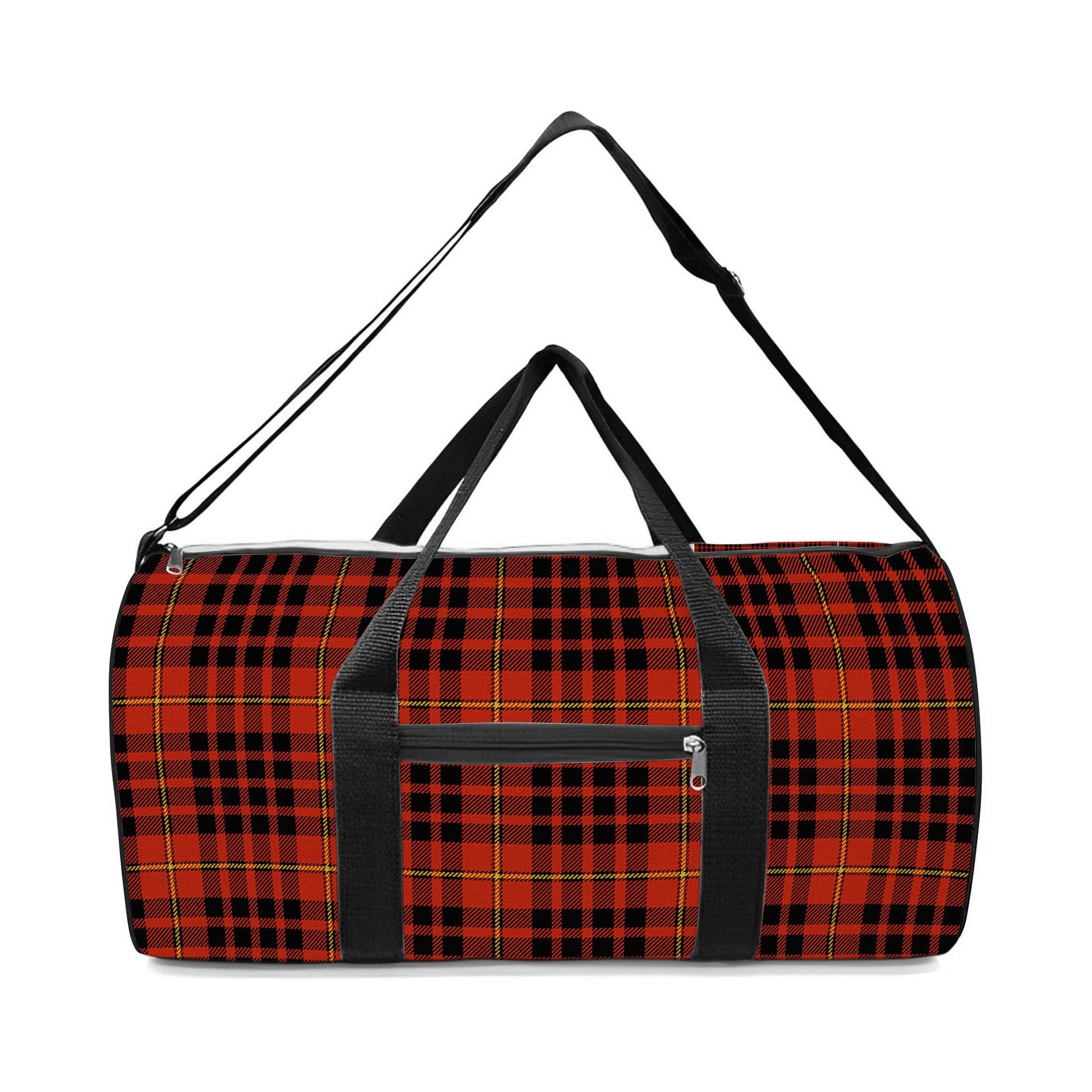 ScotsTee Shop Scottish McDonald of Ardnamurchan Ancient Crest Tartan Travel Bags