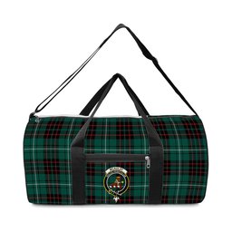 ScotsTee Shop Scottish McAulay of Lewis Modern Crest Tartan Travel Bags