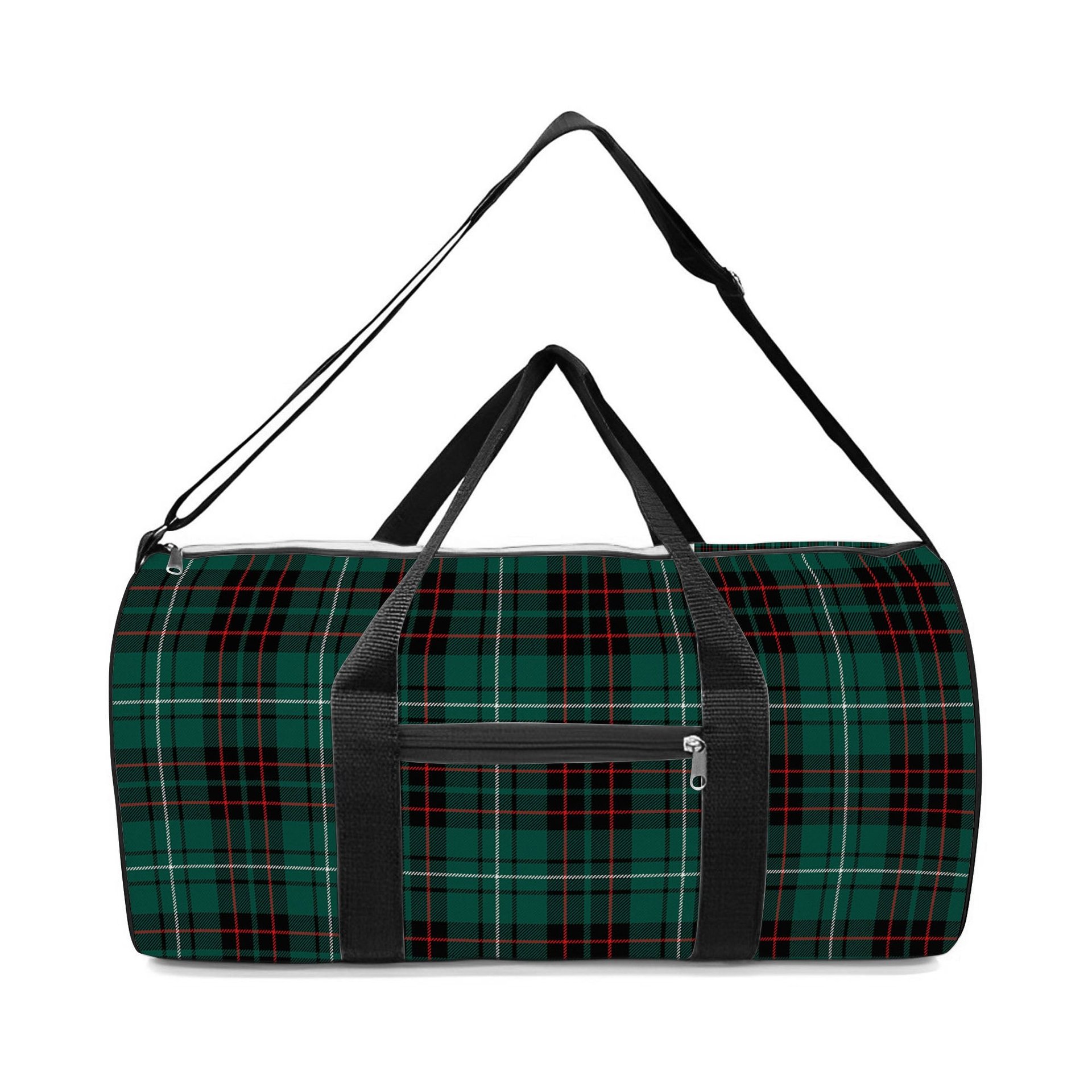 ScotsTee Shop Scottish McAulay of Lewis Modern Crest Tartan Travel Bags