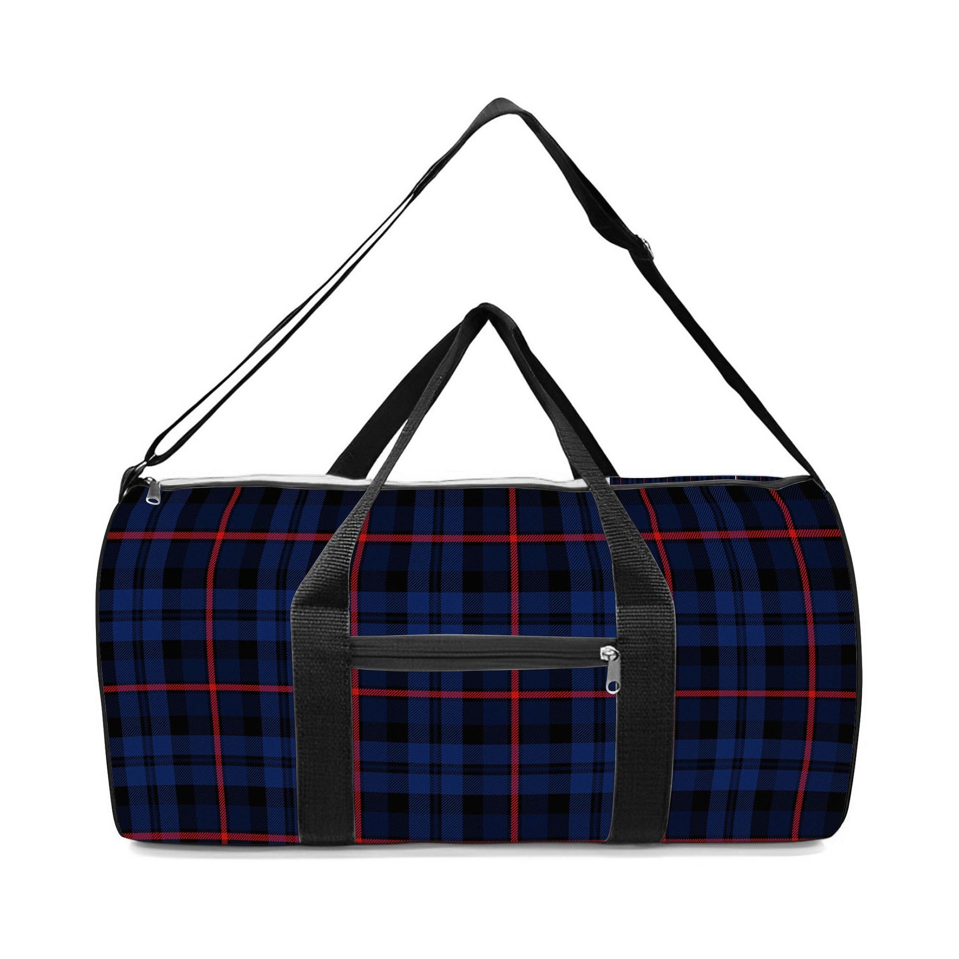 ScotsTee Shop Scottish McCorquodale Modern Crest Tartan Travel Bags