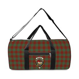 ScotsTee Shop Scottish McDonald of Kingsburgh Crest Tartan Travel Bags