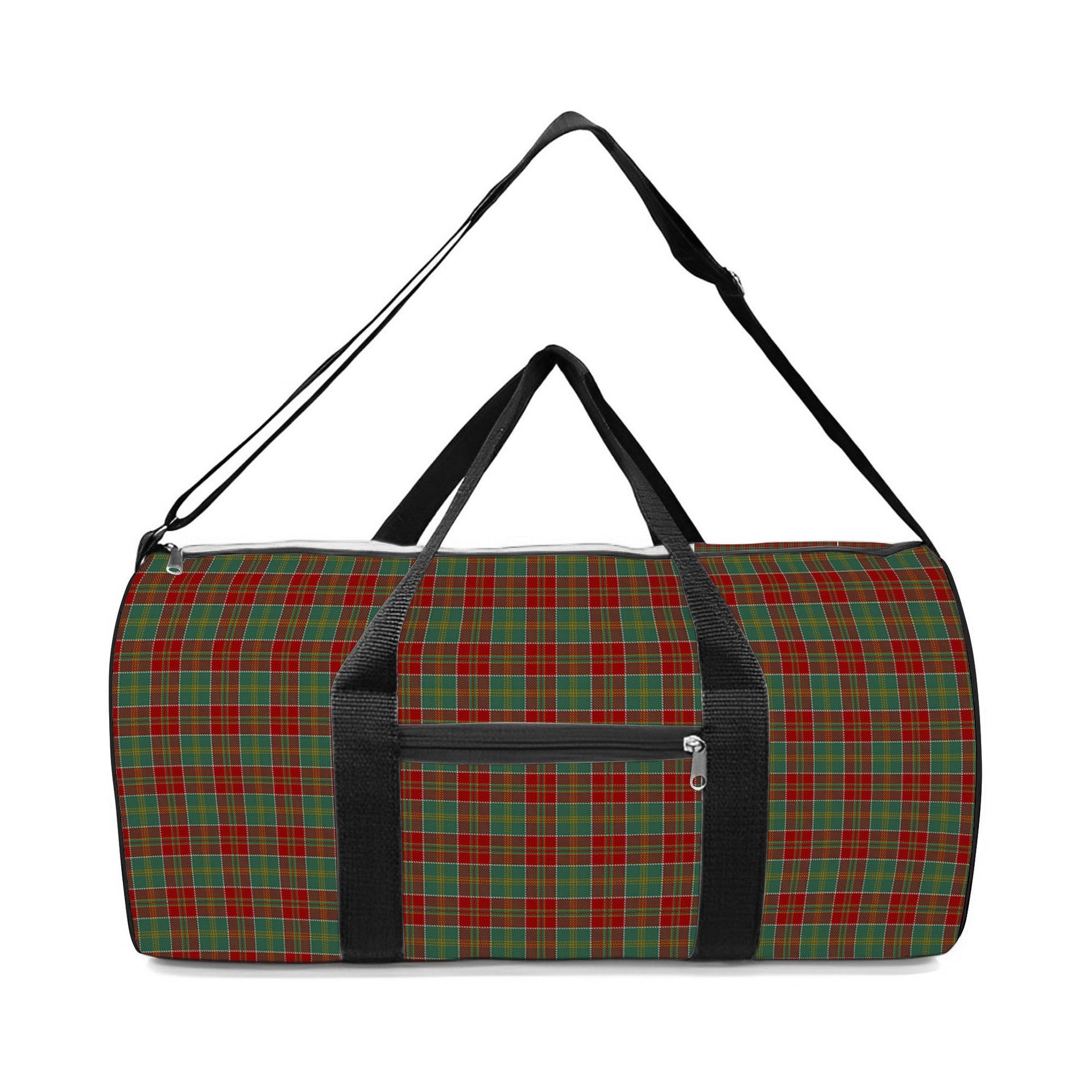 ScotsTee Shop Scottish McDonald of Kingsburgh Crest Tartan Travel Bags