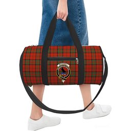 ScotsTee Shop Scottish McDonell of Keppoch Ancient Crest Tartan Travel Bags